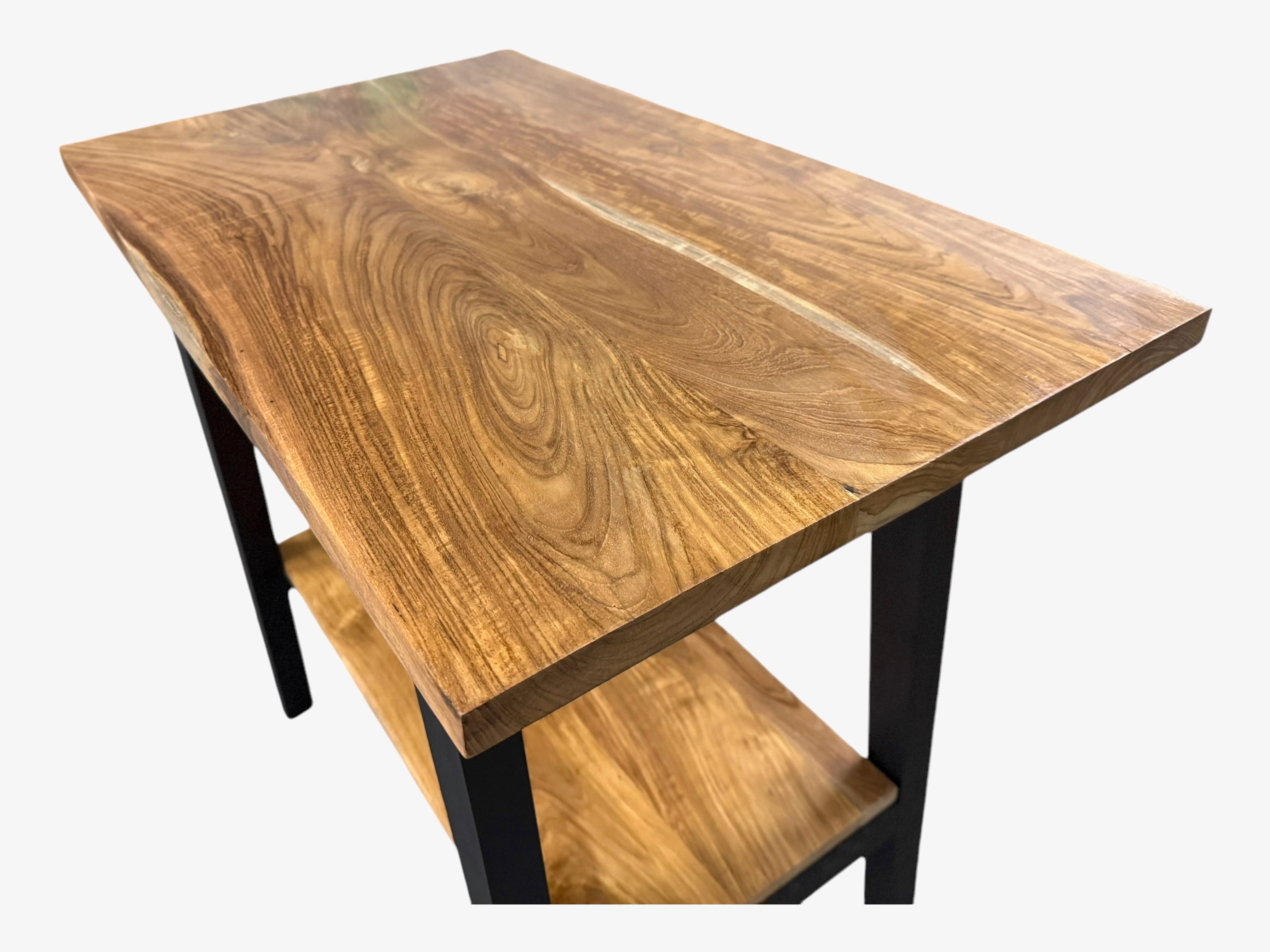 Holz Waschtisch - Mit zusätzlichem Boden - Für Waschbecken - Teakholz - 81x80x50 cm - FaHome