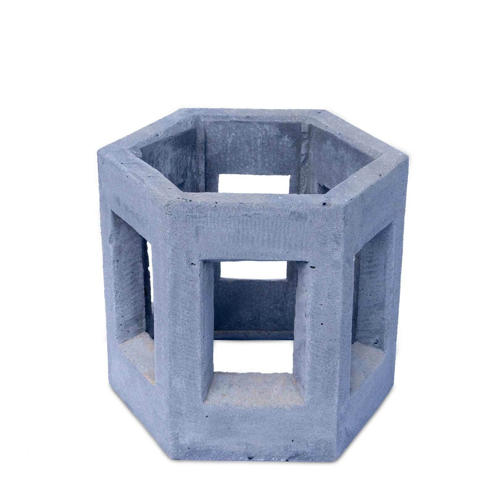 Gartenlaterne - Deko Garten - Japan Steinlaterne Wetterfest - Stein Gemisch 3-Teilig Grau - 80x51x51 cm