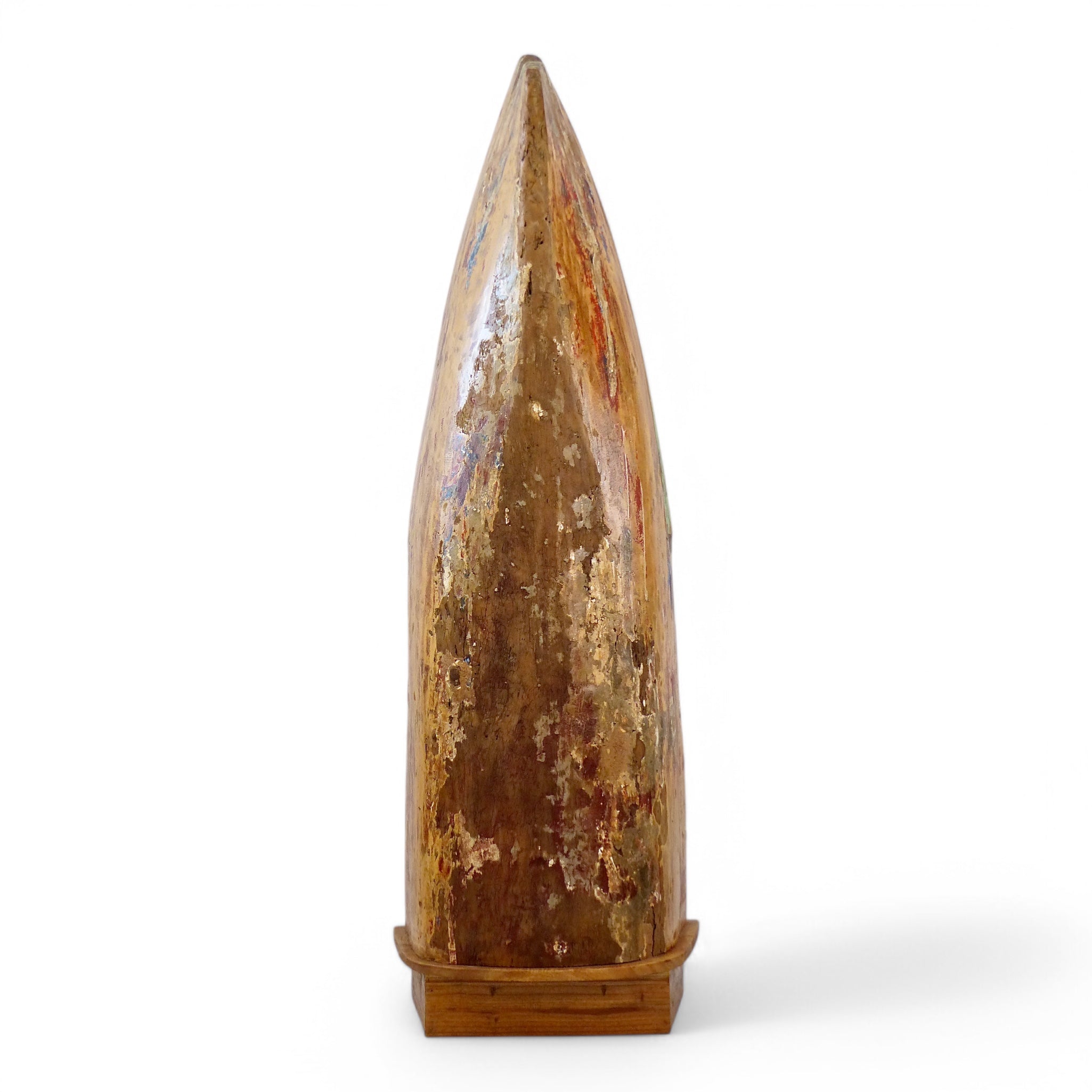 Einzelstück: Boot-förmiges Weinregal aus Holz für 24 Flaschen - FaHome