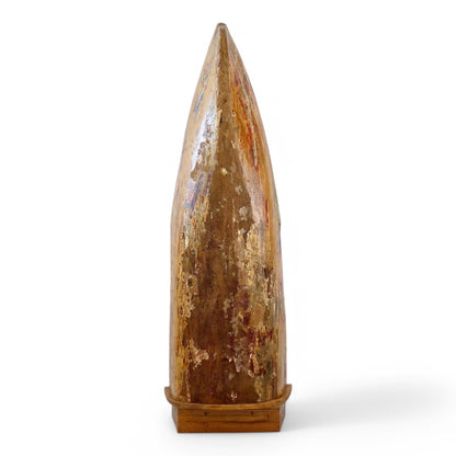 Einzelstück: Boot-förmiges Weinregal aus Holz für 24 Flaschen - FaHome