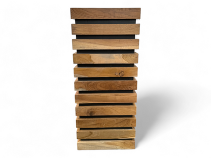 Holz Blumenkasten – Blumenkübel Balkonkasten Pflanzkasten – Handgefertigt – Modern mit Holzlatten