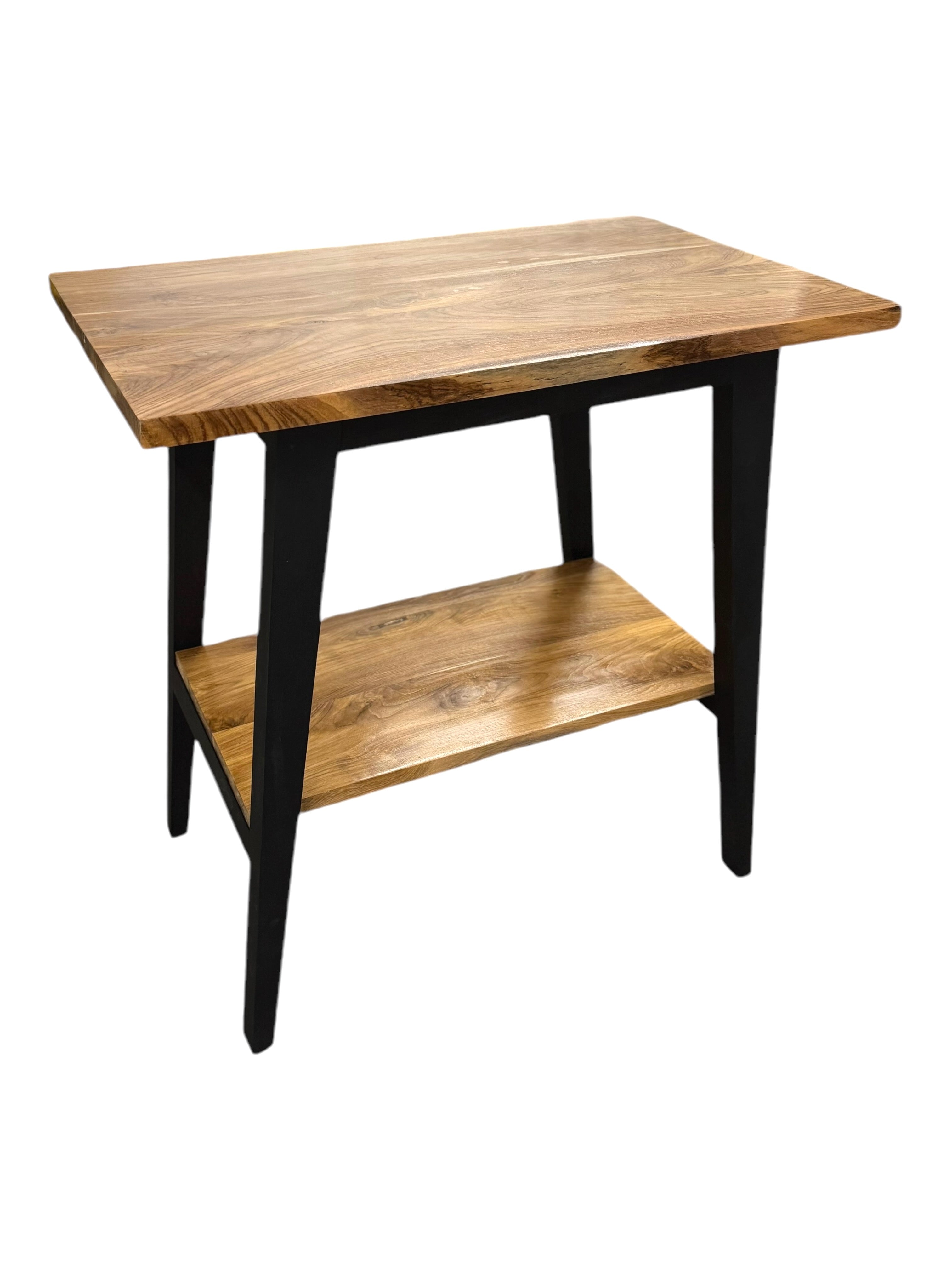 Holz Waschtisch - Mit zusätzlichem Boden - Für Waschbecken - Teakholz - 81x80x50 cm - FaHome