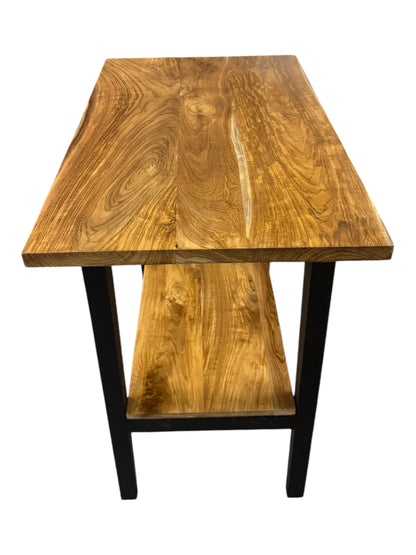 Holz Waschtisch - Mit zusätzlichem Boden - Für Waschbecken - Teakholz - 81x80x50 cm - FaHome