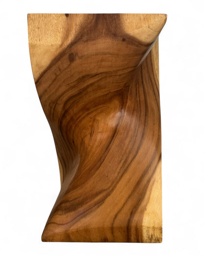 Tabouret en bois - Table d'appoint en bois noble - Tabouret en bois - Table d'appoint en bois fabriquée à la main - 50x28x28cm