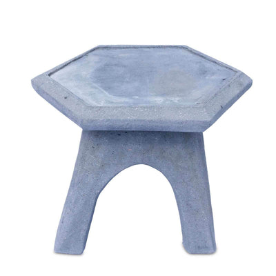 Garden Lantern - Decorative Garden - Japanese Stone Lantern Weatherproof - Stone Mixture 3-Piece Gray - 80x51x51 cm